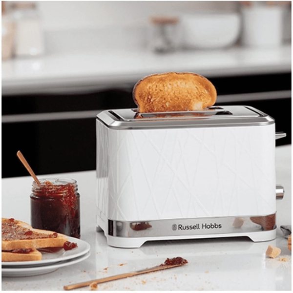 Toaster Russell Hobbs 28090-56 Structure, 1500W, White