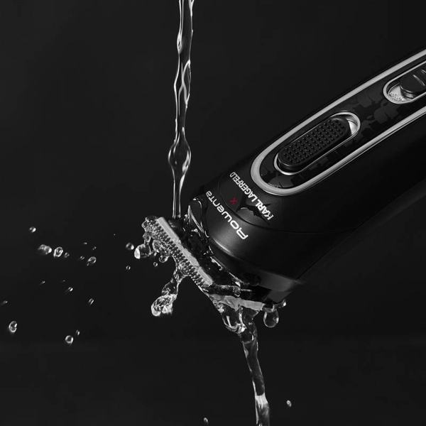 Electric Shaver Rowenta TN911LF0 ROWENTA x KARL LAGERFELD, Black