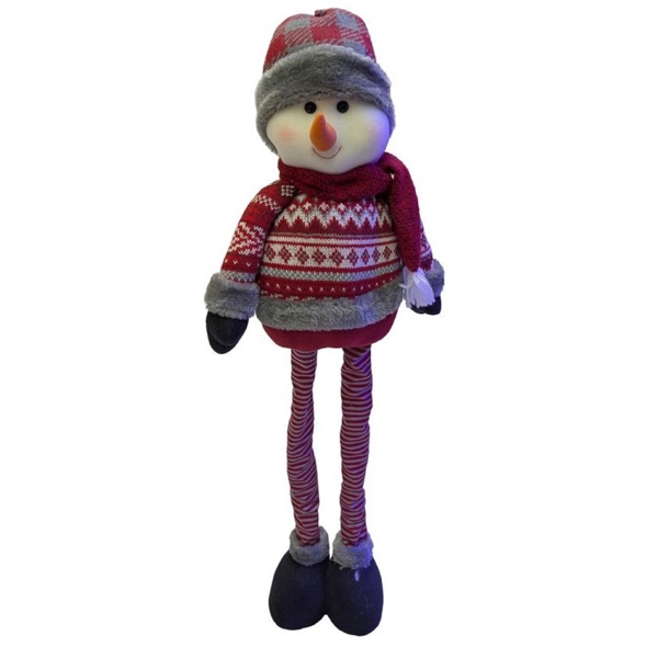 New Year's decoration snow girl  Domino 20240 4GU291, 74cm