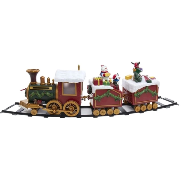 New Year Decoration Train Domino 202404 GU223