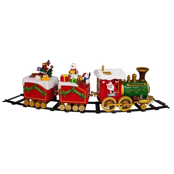 New Year Decoration Train Domino 202404 GU223