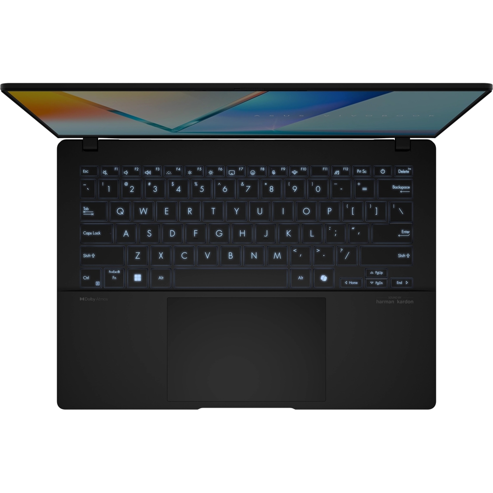 ნოუთბუქი Asus S5406SA-QD028 VivoBook S 14, 14", Ultra 5-226V, 16GB, 512GB SSD, Integrated, Black