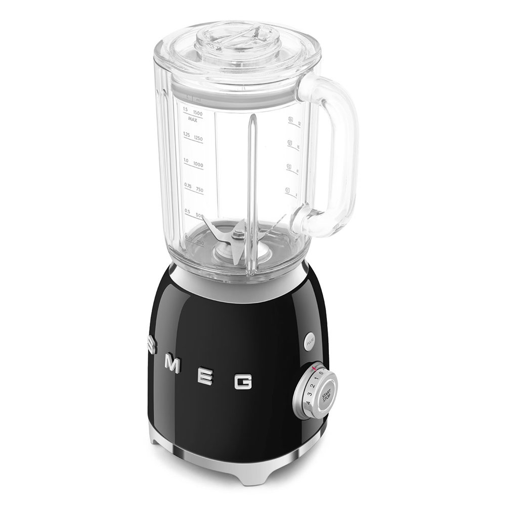 Blender Smeg BLF03BLEU, 800W, 1.5L, Black