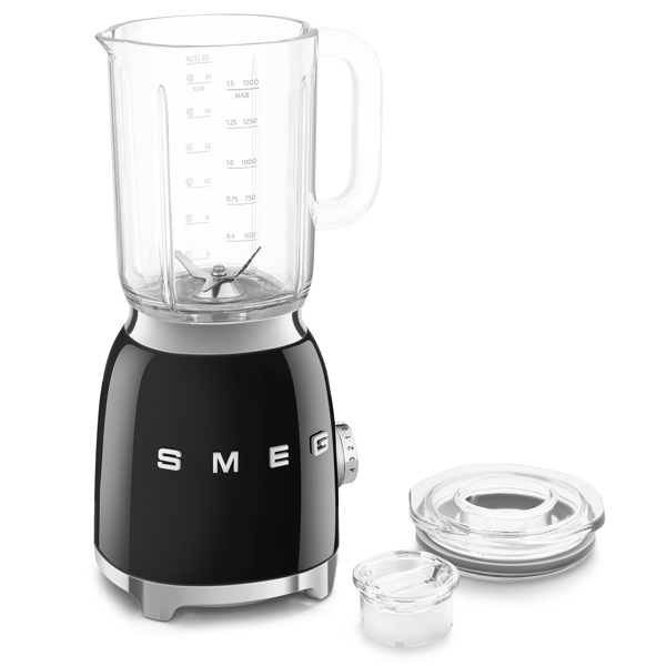 Blender Smeg BLF03BLEU, 800W, 1.5L, Black