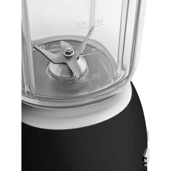 Blender Smeg BLF03BLEU, 800W, 1.5L, Black