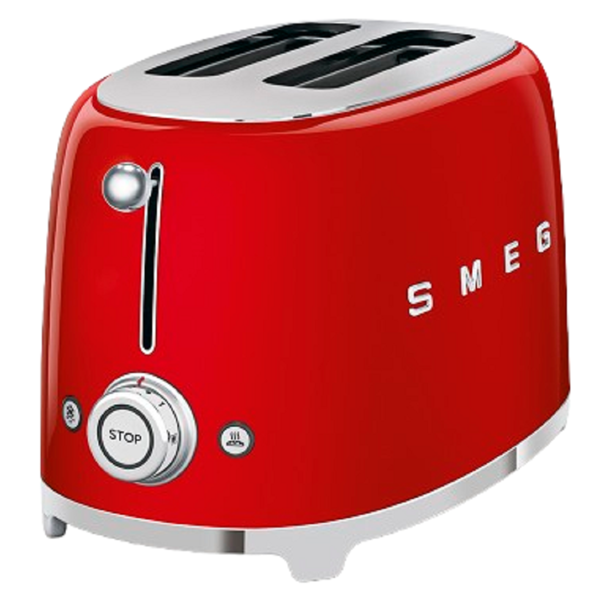 Toaster Smeg TSF01RDEU, 950W, Red