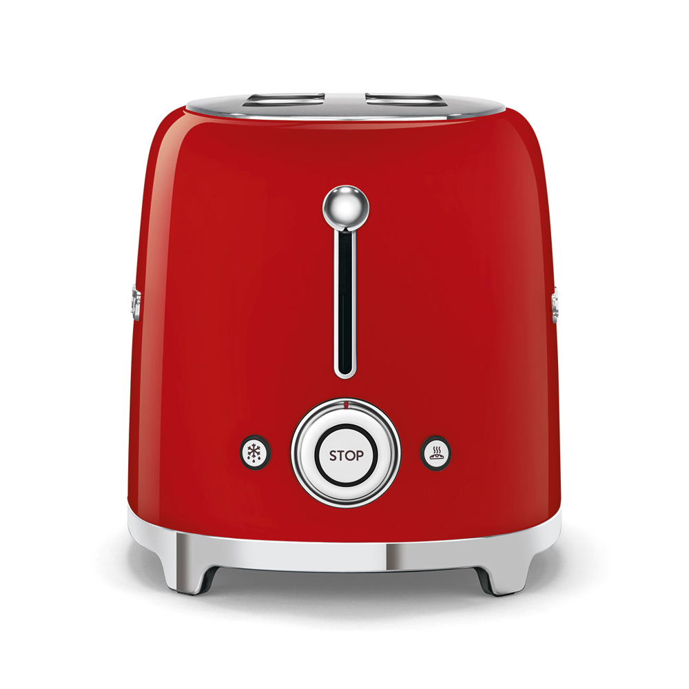 ტოსტერი Smeg TSF01RDEU, 950W, Toaster, Red