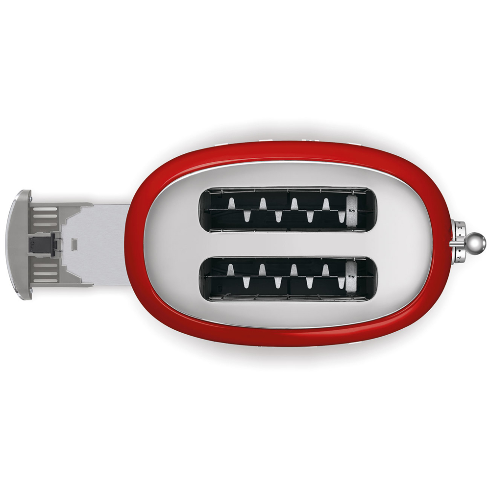 ტოსტერი Smeg TSF01RDEU, 950W, Toaster, Red