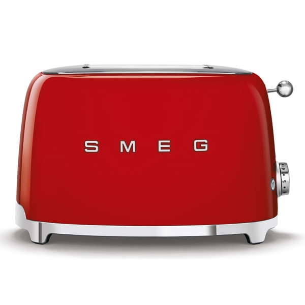 Toaster Smeg TSF01RDEU, 950W, Red