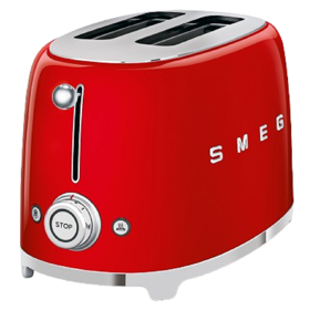 Toaster Smeg TSF01RDEU, 950W, Red