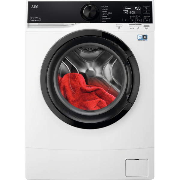 Washing Machine AEG LSR6E47DE, 7Kg, B, 1400Rpm, 75Db, White