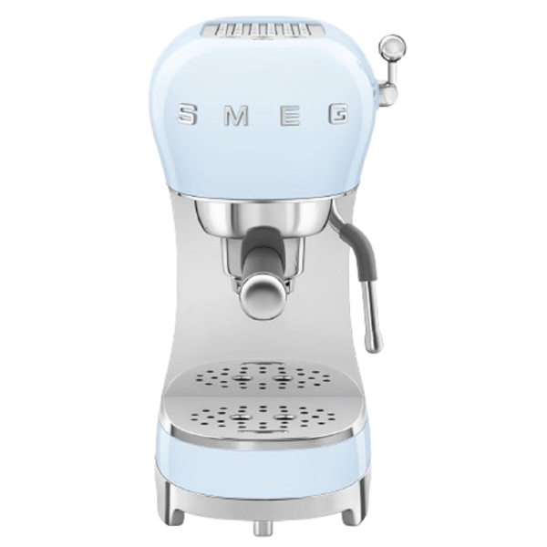 Espresso Coffee Machine Smeg ECF02PBEU, 1350W, 1.1L, Pastel blue