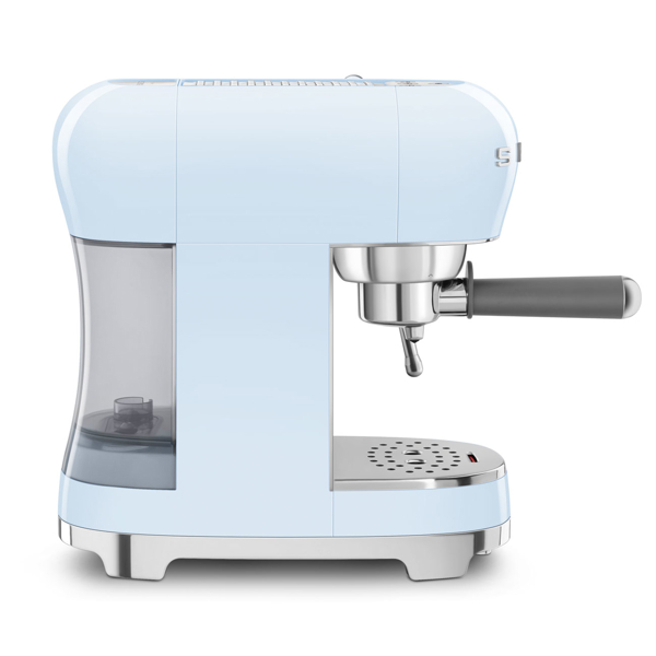 Espresso Coffee Machine Smeg ECF02PBEU, 1350W, 1.1L, Pastel blue