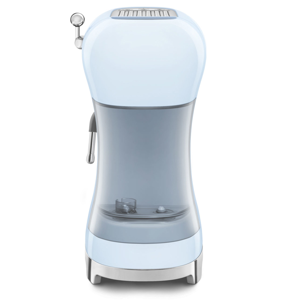 Espresso Coffee Machine Smeg ECF02PBEU, 1350W, 1.1L, Pastel blue