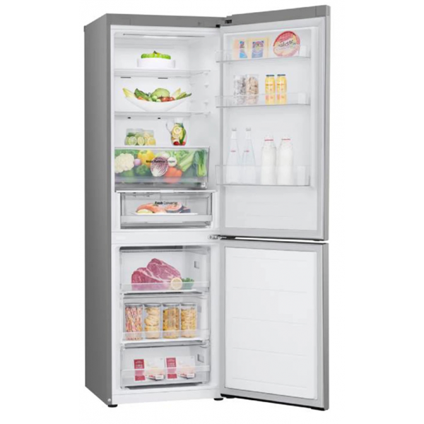 მაცივარი LG GR-B509FMFW.APYQMER, 446L, A+, NO FROST, Refrigerator, Silver