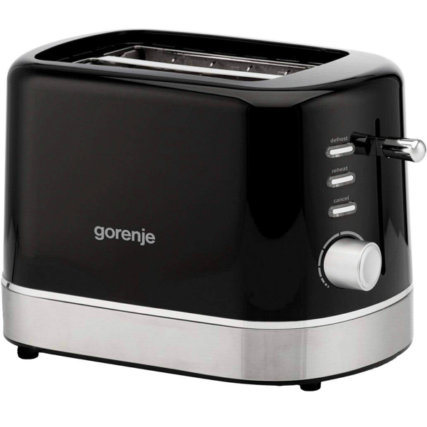 ტოსტერი Gorenje T800DB, 850W, Toaster, Black