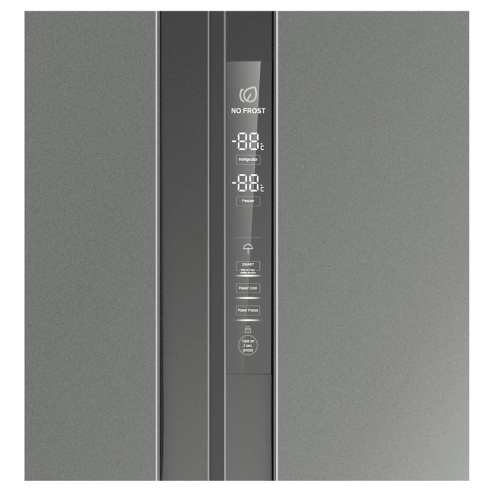 მაცივარი Haier HRF-523DS6RU, 507L, A+, NO FROST, Refrigerator, Silver