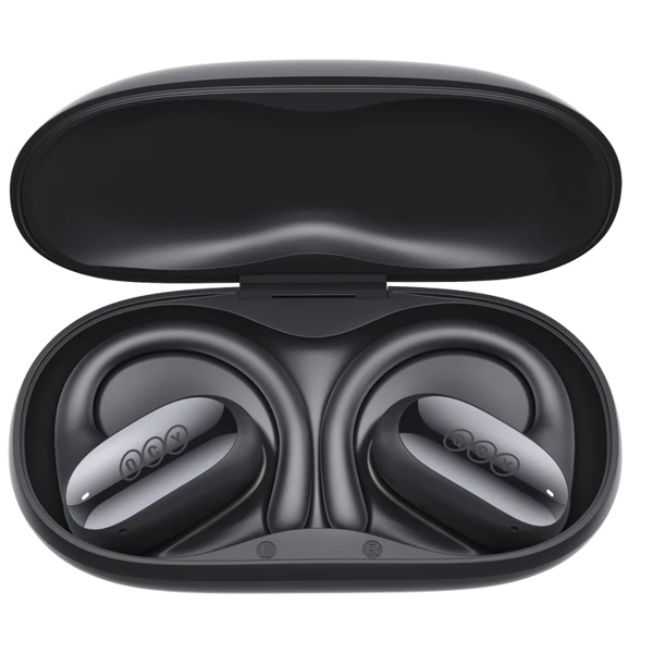 ყურსასმენი QCY 6957141408957 Crossky GTR 2, Earbuds, Wireless, Bluetooth, lPX5, Black