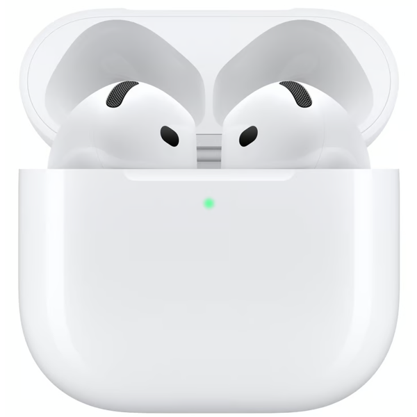 ყურსასმენი Apple MXP63ZE/A AirPods 4 W/O A.N.C, Earbuds, Wireless, Bluetooth, lP54, White