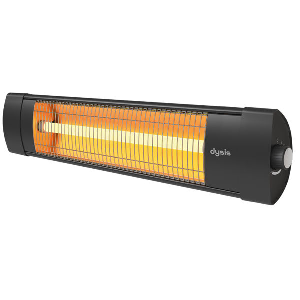 Electric Infrared Heater Dysis DH-7496 ECO, 2300W, Black