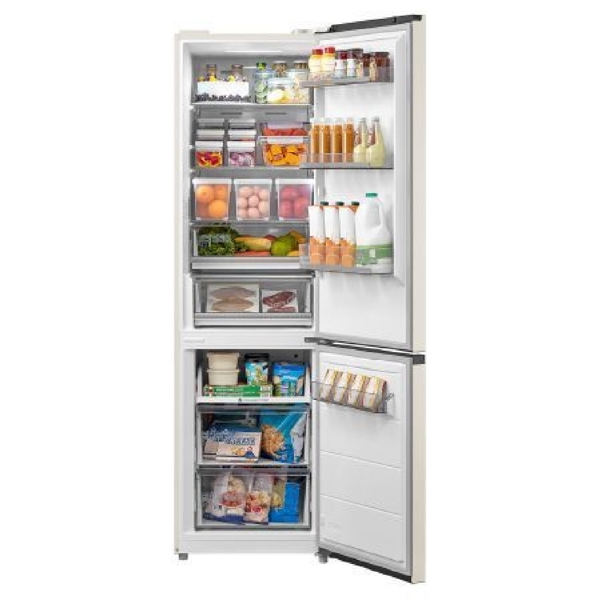 მაცივარი Midea MDRB521MIE33OD, 386L, A++, No Frost, Refrigerator, Beige