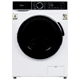 სარეცხი მანქანა Midea MFA01W80B/W, 8Kg, A+++, 1400Rpm, Washing Machine, White