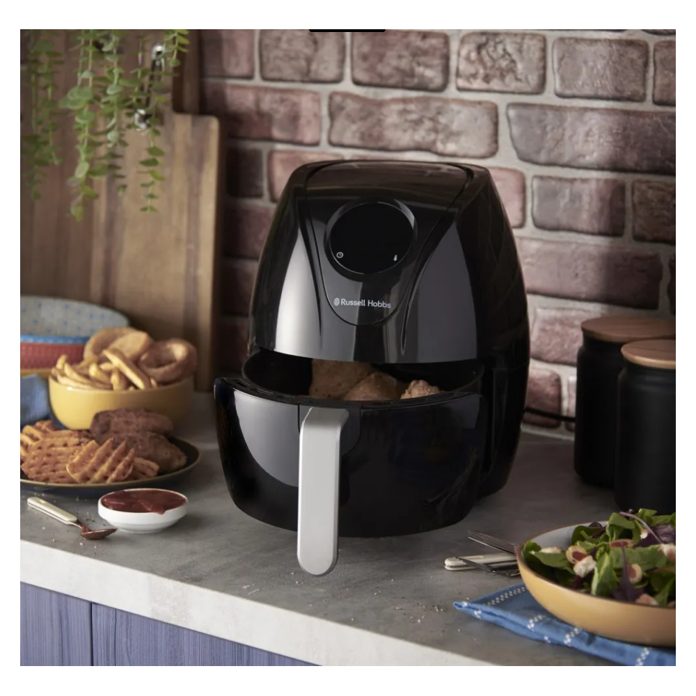 აეროგრილი Russell Hobbs 27350-56/RH Essentials, 1200W, 3.5L, Air Fryer, Black