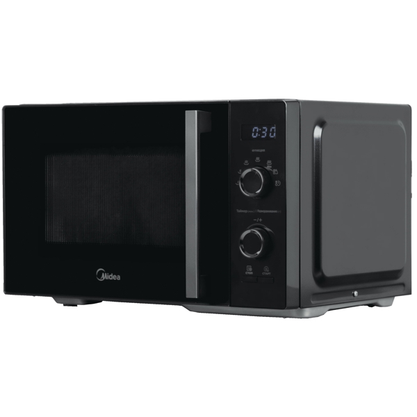 მიკროტალღური ღუმელი Midea AM8P022ET-B, 1250W, 25L, Microwave Oven, Black