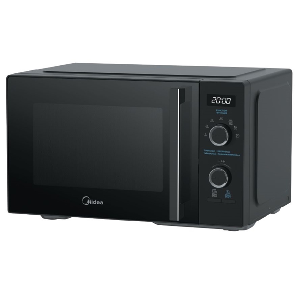 მიკროტალღური ღუმელი Midea AM8P022ET-B, 1250W, 25L, Microwave Oven, Black