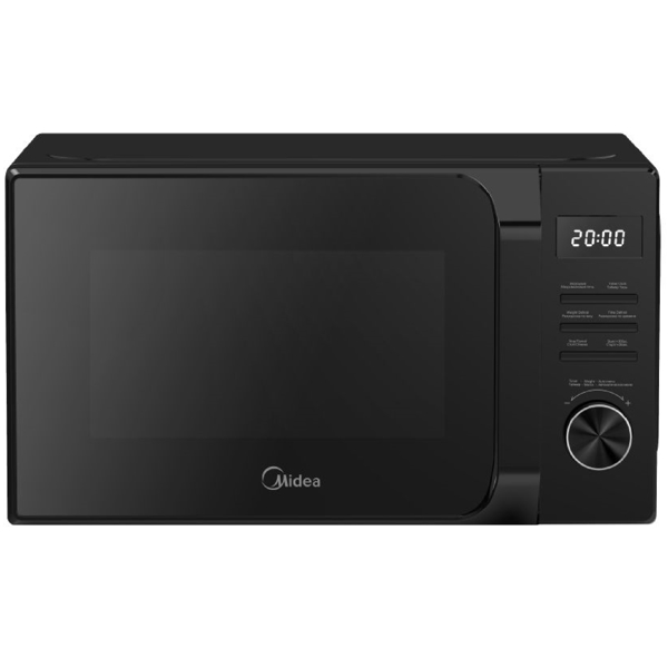 მიკროტალღური ღუმელი Midea AM720C2MV-B, 1050W, 20L, Microwave Oven, Black