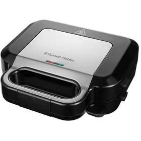 სენდვიჩის აპარატი Russell Hobbs 26810-56/RH Creations 3 in 1, 750W, Sandwich Maker, Black/Silver