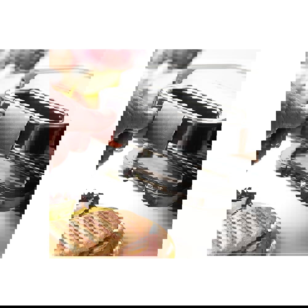 Sandwich Maker Russell Hobbs 26810-56/RH Creations 3 in 1, 750W, Black/Silver