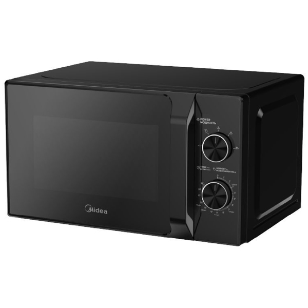 მიკროტალღური ღუმელი Midea MM720C2MV-B, 1050W, 20L, Microwave Oven, Black