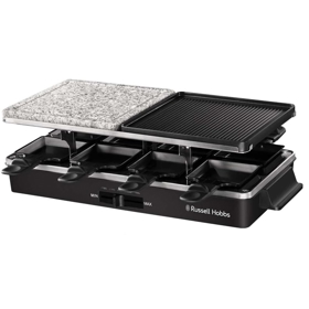 გრილი Russell Hobbs 26280-56/RH Multi Raclette 3 in 1, 1400W, Grill, Black