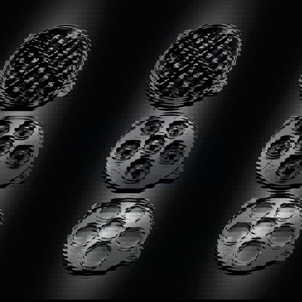 ვაფლის აპარატი Russell Hobbs 24620-56/RH Fiesta 3in1, 900W, Waffle Maker, Black/Red