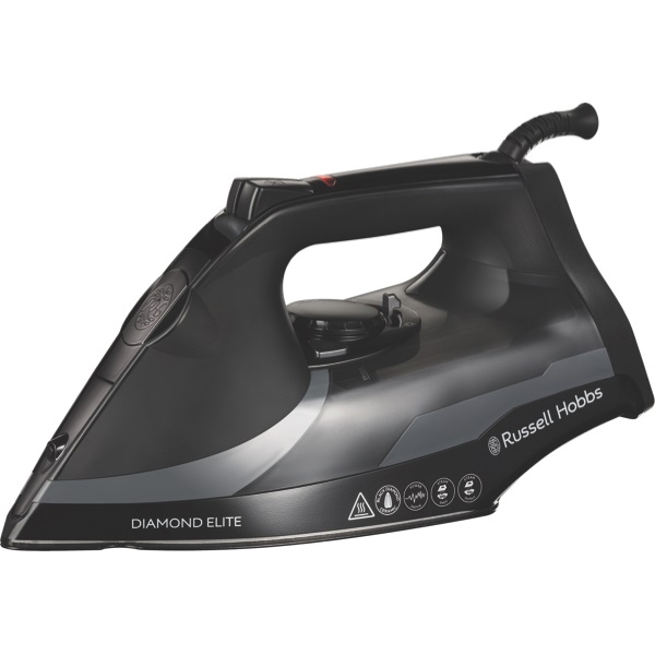 Steam Iron Russell Hobbs 27000-56/RH Diamond Elite, 3100W, 350ML, Black