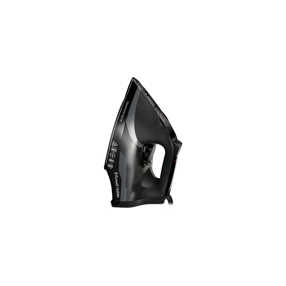ორთქლის უთო Russell Hobbs 27000-56/RH Diamond Elite, 3100W, 0.35L, Steam Iron, Black