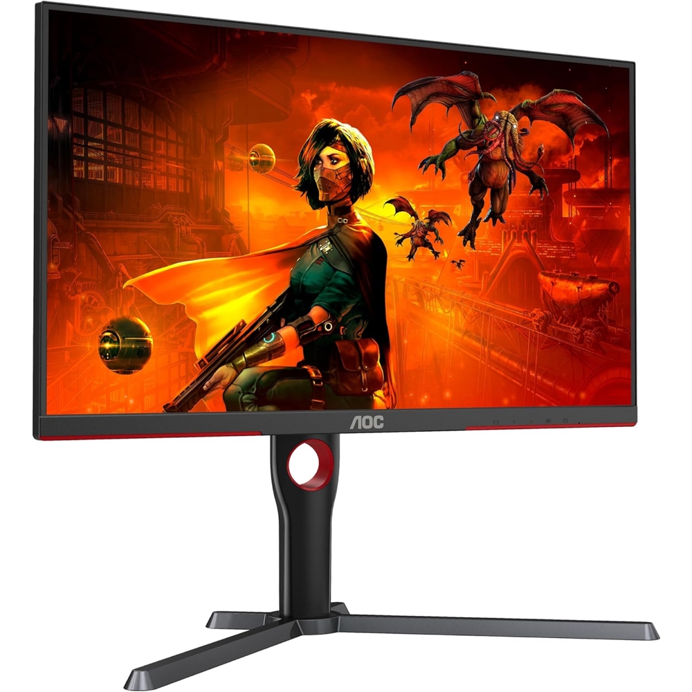 მონიტორი AOC U27G3X/BK, 27", Monitor, 4K UHD, IPS, HDMI, DP, 3.5mm, Black