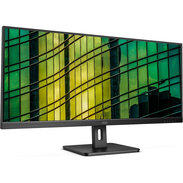 მონიტორი AOC U34E2M, 34", Monitor, QHD, VA, HDMI, DP, Black