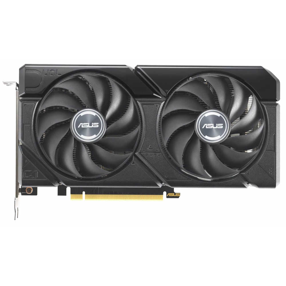 Video card Asus 90YV0J49-M0NA00 DUAL OC EVO, GeForce RTX4060Ti, 8GB, 128bit, HDMI, DP, Black