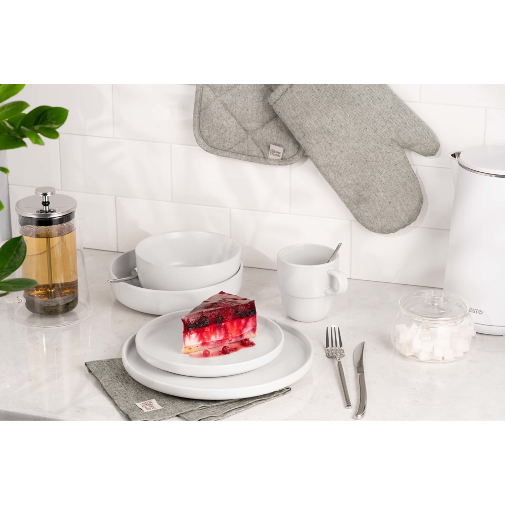 ჭიქა Ardesto AR2939TW Trento, 390ml, Mug, White