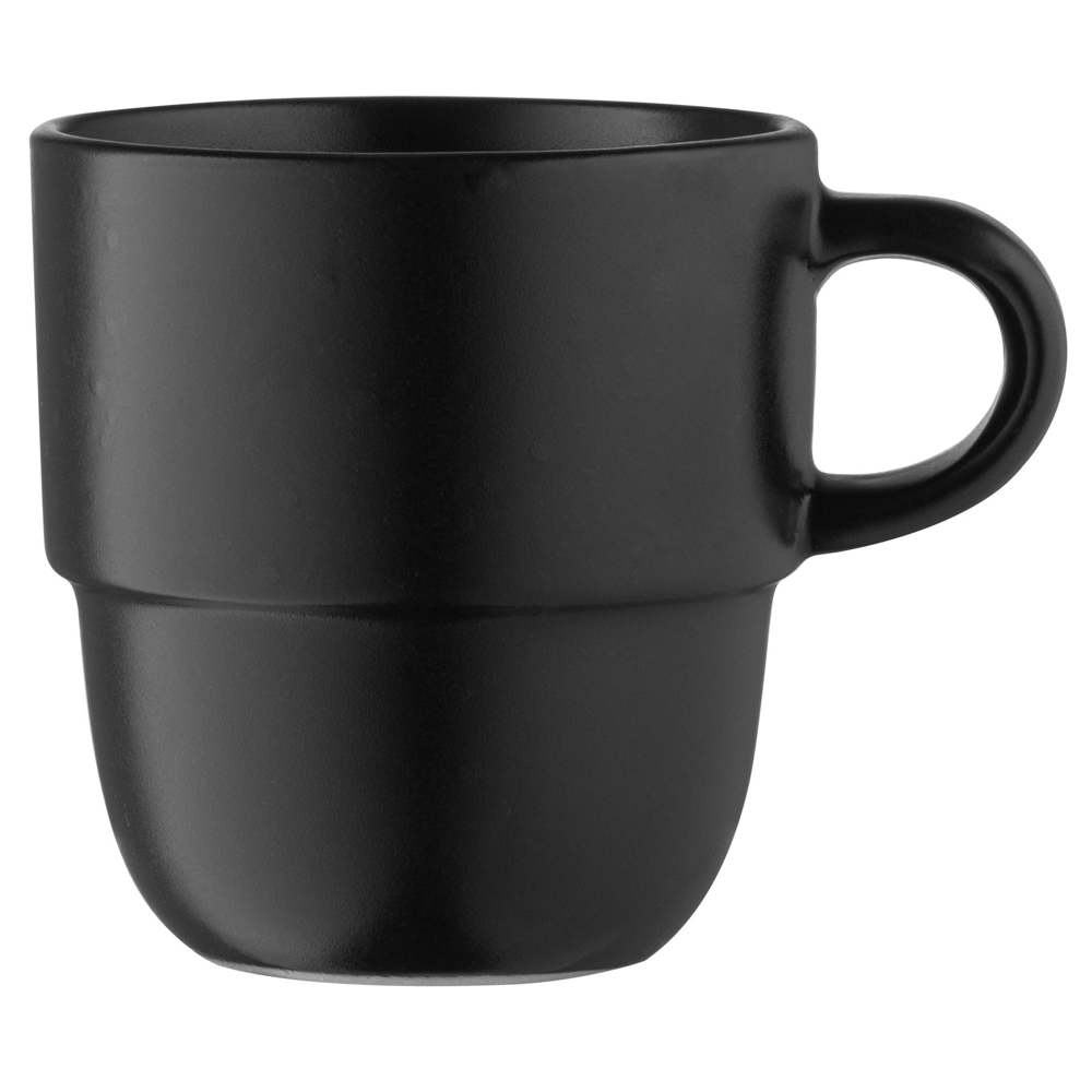 ჭიქა Ardesto AR2939TB Trento, 390ml, Mug, Black