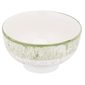 Salad Bowl Ardesto AR2914SWG Siena, 11.5cm, White/Green