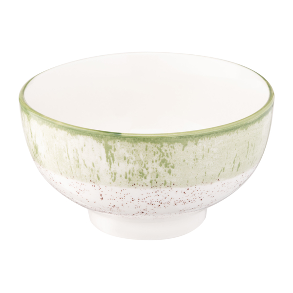 Salad Bowl Ardesto AR2914SWG Siena, 11.5cm, White/Green