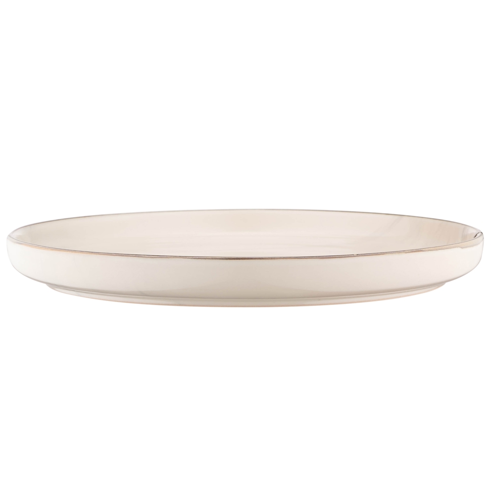თეფში Ardesto AR2927MRB Dinner plate Marmo, 27cm, Beige
