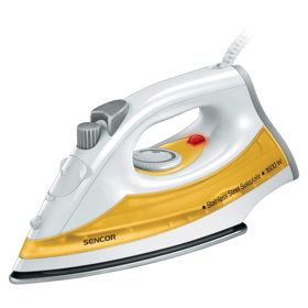 ორთქლის უთო Sencor SSI 2028YL, 1600W, 200ML, Steam Iron, White/Orange