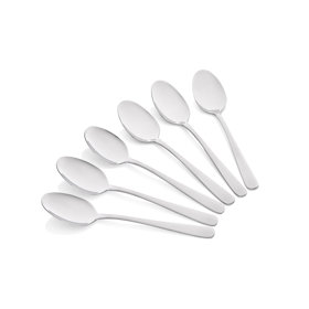 კოვზების ნაკრები Ardesto AR0706ZT Black Mars Zenith, 6pcs, Teaspoons set, Silver