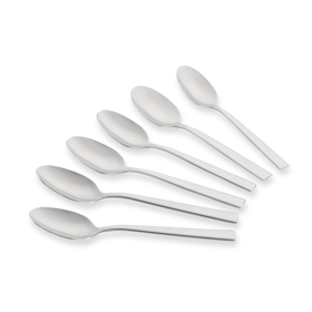 კოვზების ნაკრები Ardesto AR0706VS Black Mars Vanessa, 6pcs, Tablespoons set, Silver