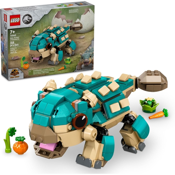 სათამაშო კონსტრუქცია Lego 76962, Jurassic World Baby Bumpy