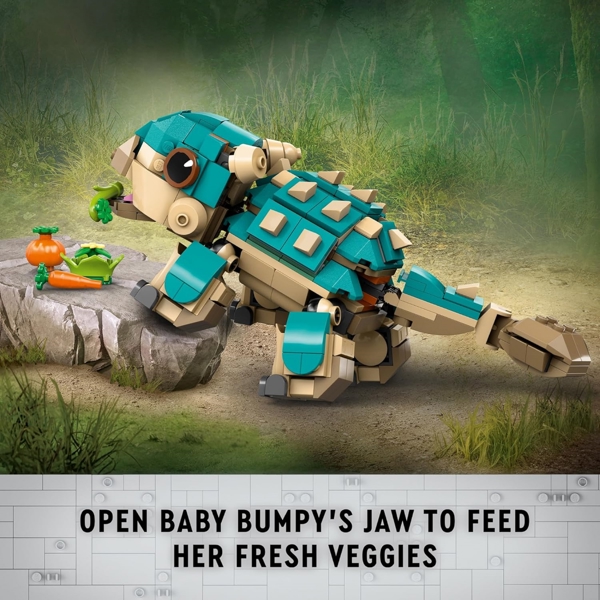 სათამაშო კონსტრუქცია Lego 76962, Jurassic World Baby Bumpy